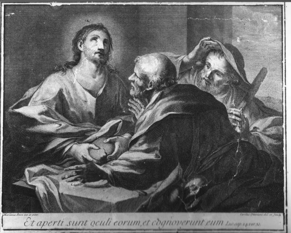 Gesù e due apostoli - Castelnuovo di Farfa